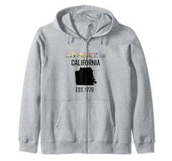 San Francisco Souvenir Skyline San Franciscans Herren Damen Kapuzenjacke von San Francisco Souvenir City Clothing Apparel