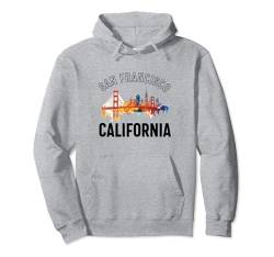 San Francisco Souvenir Skyline San Franciscans Herren Damen Pullover Hoodie von San Francisco Souvenir City Clothing Apparel