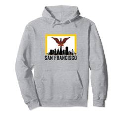 San Francisco Souvenir Skyline San Franciscans Herren Damen Pullover Hoodie von San Francisco Souvenir City Clothing Apparel