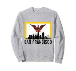 San Francisco Souvenir Skyline San Franciscans Herren Damen Sweatshirt von San Francisco Souvenir City Clothing Apparel