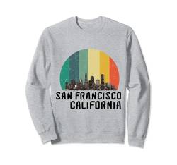 San Francisco Souvenir Skyline San Franciscans Herren Damen Sweatshirt von San Francisco Souvenir City Clothing Apparel