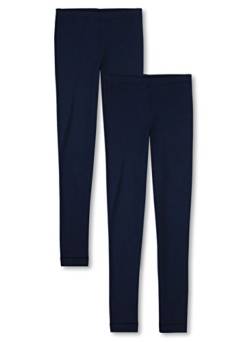 Sanetta Unisex Unterhose lang im Doppelpack aus 100% Baumwolle, Blau (Neptun 50226) 176, Farbe:Blau (Neptun 50226), Größe:176 von Sanetta