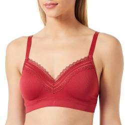 SANS COMPLEXE Women's 56LAG98 BH-Muscheln ohne Verstärkung, Agathe-Modell, L, Rio Red, Large von Sans Complexe