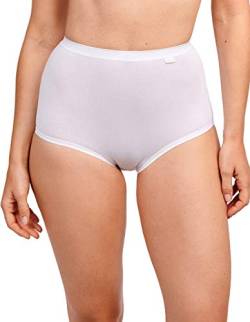 Sans Complexe Damen Simplement Coton B Taillenslip, Blanc, 44 von Sans Complexe