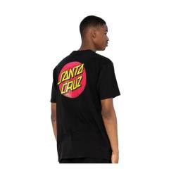 SANTA CRUZ Herren S/S T-Shirt Classic Dot Skate T-Shirt, Schwarz, Mittel von Santa Cruz