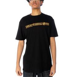 Santa Cruz Breaker Dot T-Shirt Herren Shirt schwarz, L von Santa Cruz