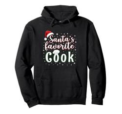 Santa's Favorite Cook Christmas Chef Cooking Xmas Pullover Hoodie von Santa's Favorite Christmas Matching Tops ...