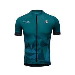 Santic Herren Radtrikot Fahrradtrikot Kurzarm Fahrradbekleidung T Shirt für Männer Grün 2XL von Santic