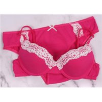 Sarcia.eu Ansteckblüte Unterwäscheset BH + Slip - pink 80C von Sarcia.eu