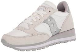 Saucony Damen Jazz Triple Sneaker, Weiß/Silber, 40.5 EU von Saucony