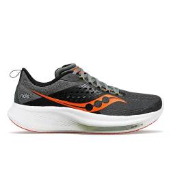 Saucony Herren Ride 17 Sneaker, Schatten Pfeffer, 46.5 EU von Saucony