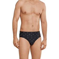 Schiesser Herren Bade-Sir Badehose, Schwarz (Schwarz-Gem. 006), 8 von Schiesser