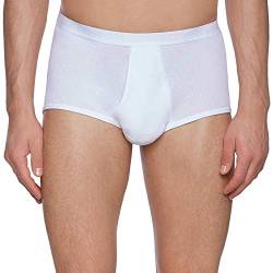 Schiesser Herren Slip, Weiß (100-weiss), XXXX-Large (10 (4XL)) von Schiesser