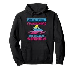 Schneemobilfahren Winter Schneemobil Pullover Hoodie von Schneemobil Bekleidung & Accessories