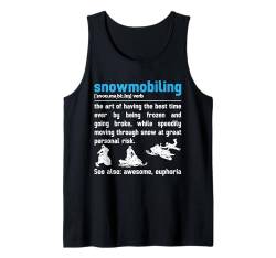 Schneemobilfahren Winter Schneemobil Tank Top von Schneemobil Winter Bekleidung & Accessories