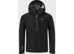 Outdoorjacke SCHÖFFEL "Hiking Jacket Style Cascata MNS" Gr. 52, schwarz (9990, schwarz) Herren Jacken von Schöffel