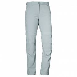 Schöffel - Women's Pants Ascona Zip Off - Trekkinghose Gr 23 - Short grau von Schöffel