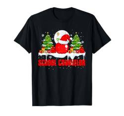 Schulberater Job Weihnachtsbäume Santa Matching Team T-Shirt von School Counselor Christmas Costume