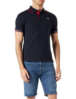 Schott NYC Herren PSDEVON Polohemd, Navy, L von Schott NYC