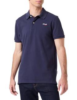 Schott NYC Herren Psjames3 Polo, Marineblau, L von Schott NYC