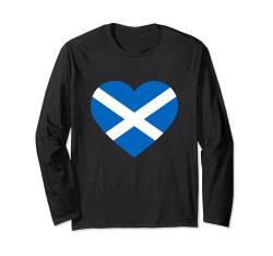 Schottland Flagge Herren Scotland Flag Damen Kinder Scotland Langarmshirt von Schottland Fahne Schottland Deko Männer Frauen