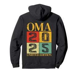 Zur Oma Befördert 2025 Oma 2025 Pullover Hoodie von Schwangerschaftsverkündung 2025 Familie