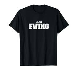 Clan Ewing Family Last Name Scottish Heritage T-Shirt von Scot Clans Surname Scotland Heraldry Merch