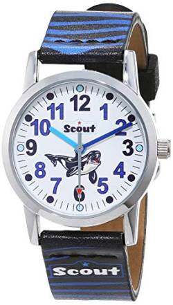 SCOUT Uhren Jungen Analog Quarz Uhr mit Textilband Armband 1 von Scout