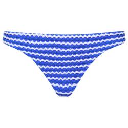 Seafolly - Women's Mesh Effect Hipster Pant - Bikini-Bottom Gr 34 blau von Seafolly