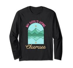 Lieblingsort Chiemsee Langarmshirt von See Urlaub in Deutschland