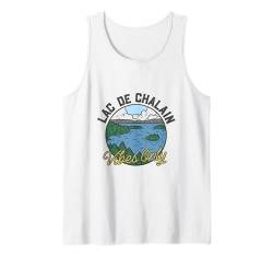 Gute Stimmung am Lac de Chalain Tank Top von See Urlaub in Frankreich