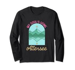 Lieblingsort Attersee Langarmshirt von See Urlaub in Österreich