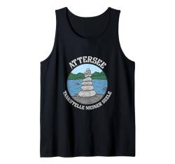 Seelenheimat Attersee Tank Top von See Urlaub in Österreich