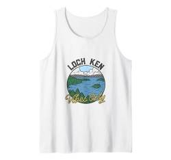 Gute Stimmung am Loch Ken Tank Top von See Urlaub in Schottland