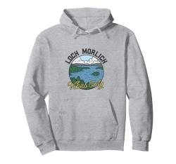 Gute Stimmung am Loch Morlich Pullover Hoodie von See Urlaub in Schottland