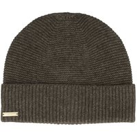 Seeberger Strickmütze Beanie mit Rippstrick-Umschlag von Seeberger