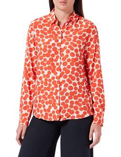 Seidensticker Damen 134101 Bluse, Orange, 36 von Seidensticker