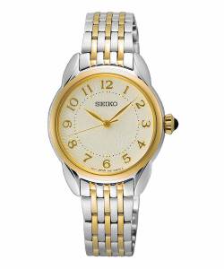 Seiko SUR562P1 Damen-Armbanduhr Quarz Zweifarbig von Seiko