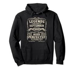 September 1955 Retro 69. Geburtstag Geschenke für Männer 69 Jahre alt Pullover Hoodie von September Birthday Vintage Outfit For Men Women