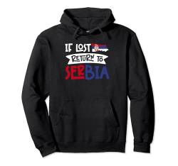 Serbien Serbische Flagge Balkan Pullover Hoodie von Serbian Gifts for Men Women