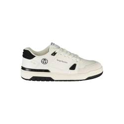 Sergio Tacchini Milano Herren-Sneaker, Weiß/Schwarz, weiß, 44 EU von Sergio Tacchini