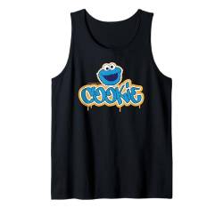 Sesamstraße Cookie Graffiti Logo Muppets TV Series Tank Top von Sesame Street