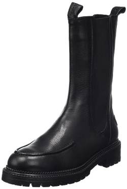 Shabbies Amsterdam Damen Tirza Chelsea Boot, Black, 38 EU von Shabbies