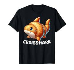 Funny Shark Croissant Croisshark Brot Jungen Mädchen Kinder T-Shirt von Shark Croissant byAxisone