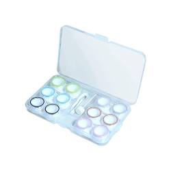 Sharplace 2er Packung Kontaktlinsenboxen, Ideal für Reisen, 2 STK von Sharplace