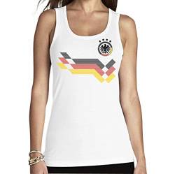 Shirtgeil Deutschland Fantrikot Damen - EM 2024 Fußball Tank Top - Frauen Trikot - Fan Shirt von Shirtgeil