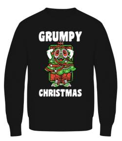 Grumpy Christmas · Männer Pullover von Shirtinator