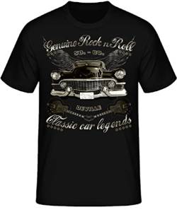 American Classic Cars Hot Rod Eldorado RocknRoll Rockabilly T-Shirt (XL, 54 Deville RNR) von Shirtmatic