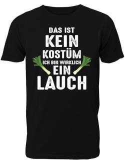 Lustiges Karneval Shirt für Männer: Das ist kein Kostüm Ich Bin wirklich EIN Lauch - als Verkleidung oder Kostüm zum Fasching und Karneval von Shirtoo