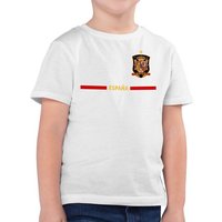 Shirtracer T-Shirt Spanisches Trikot Wappen, España mit Stolz, Spanien Fan-Motiv (1-tlg) 2024 Fussball EM Fanartikel von Shirtracer